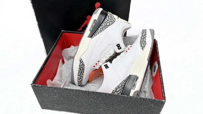 Rep Husky Cement White DN3707-100 Retro Reimagined Jordan 3 0703